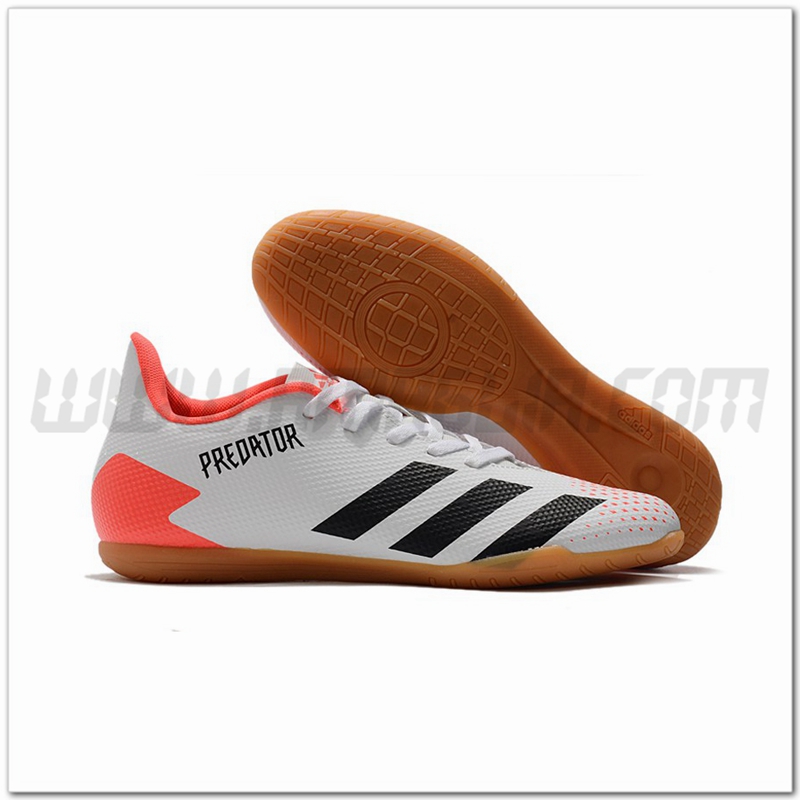 Adidas Scarpe da Calcio Predator 20.4 IN Sale Bianco