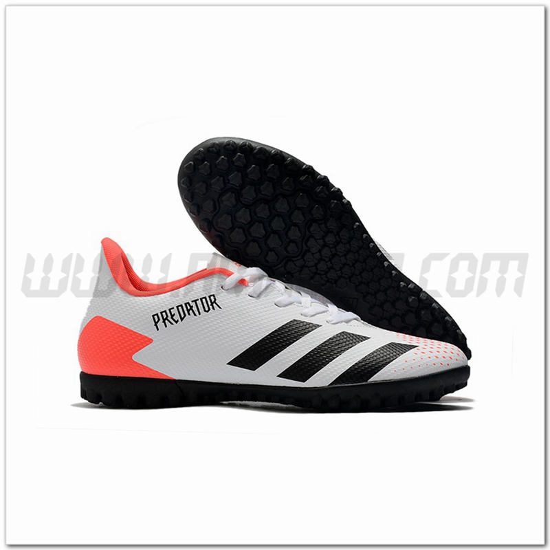Adidas Scarpe da Calcio Predator 20.4 TF Sale Bianco