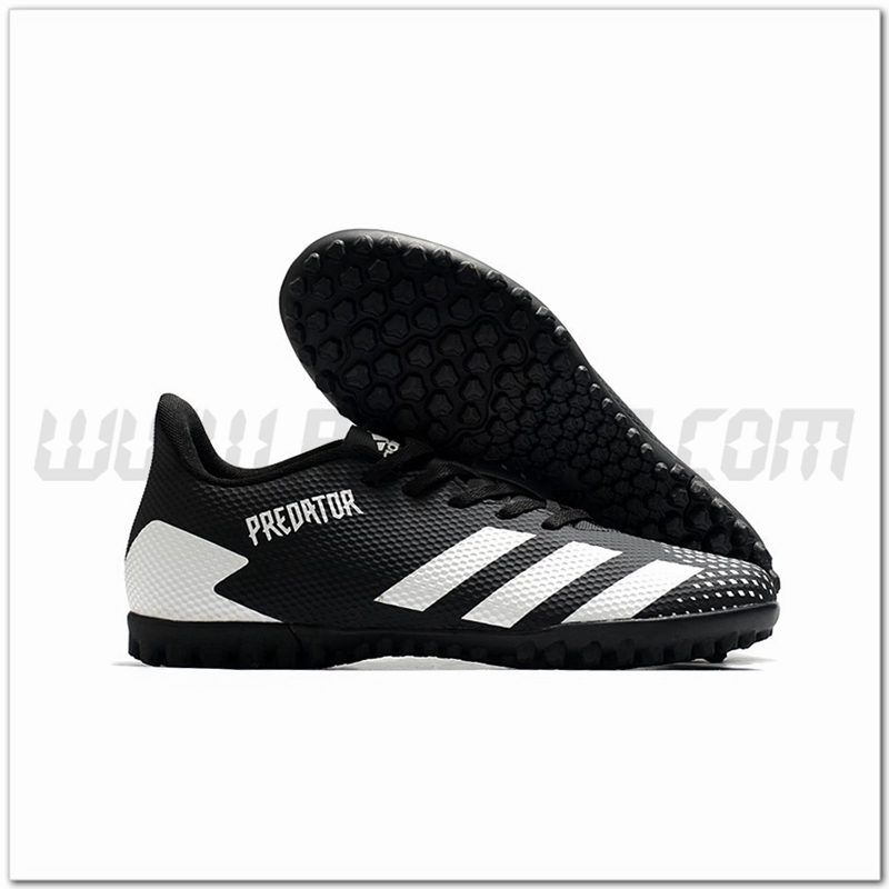 Adidas Scarpe da Calcio Predator 20.4 TF Sale Nero/Bianco