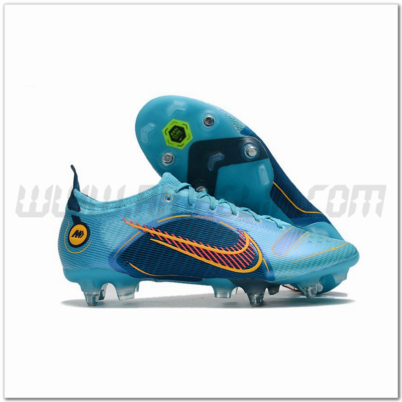 Nike Scarpe da Calcio Mercurial Vapor XIV Elite SG Blu