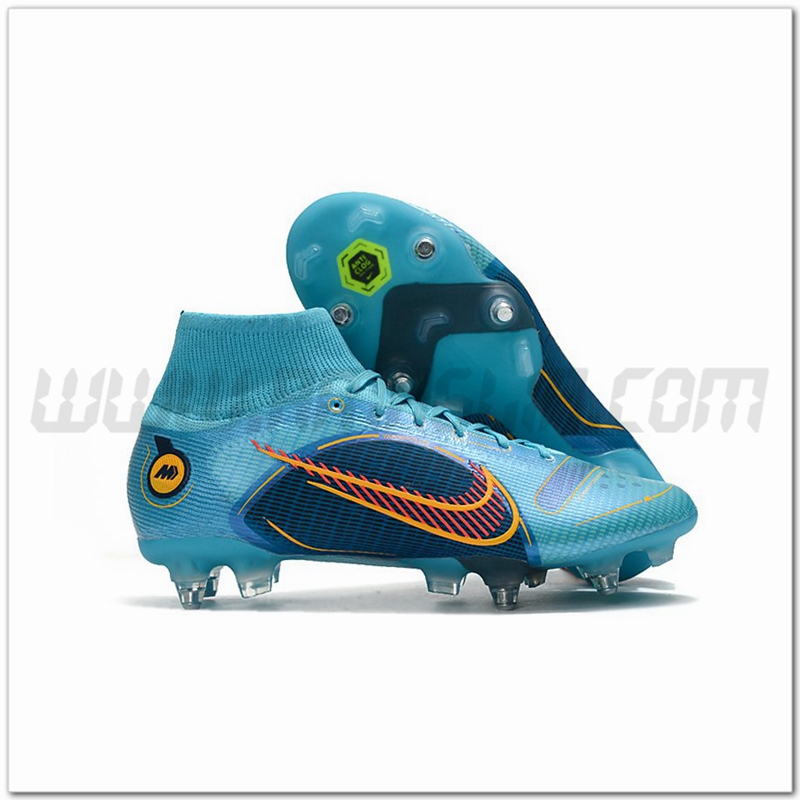 Nike Scarpe da Calcio Mercurial Superfly 8 Elite SG Blu