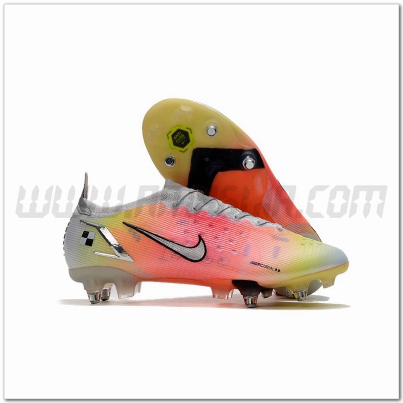 Nike Scarpe da Calcio Mercurial Vapor XIV Elite SG PRO Anti Clog Rosa