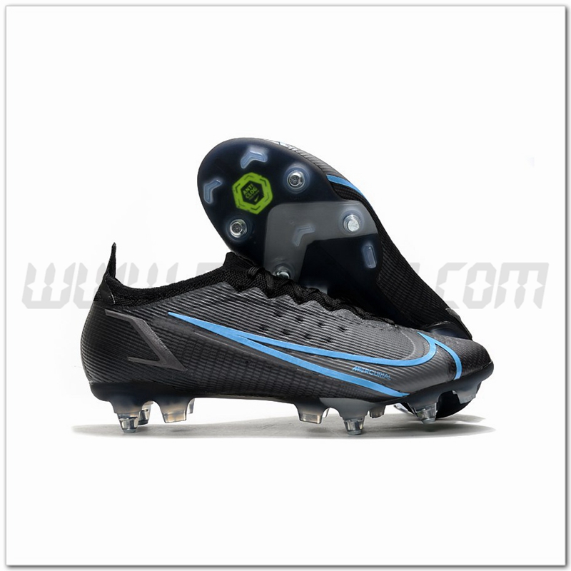 Nike Scarpe da Calcio Mercurial Vapor XIV Elite SG PRO Anti Clog Nero