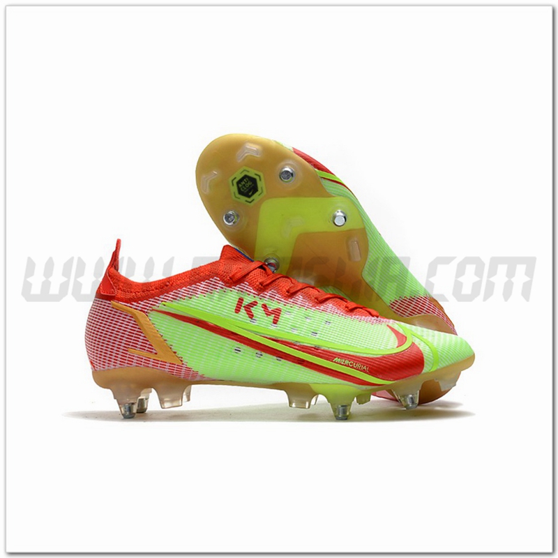 Nike Scarpe da Calcio Mercurial Vapor XIV Elite SG PRO Anti Clog Verde