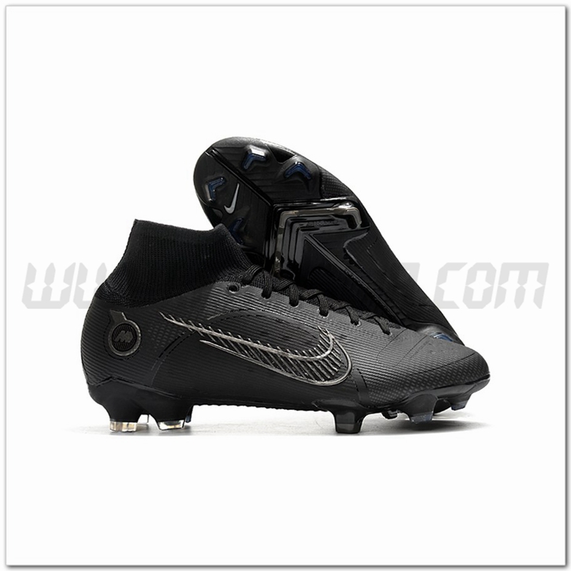Nike Scarpe da Calcio Mercurial Superfly 8 Elite FG Nero