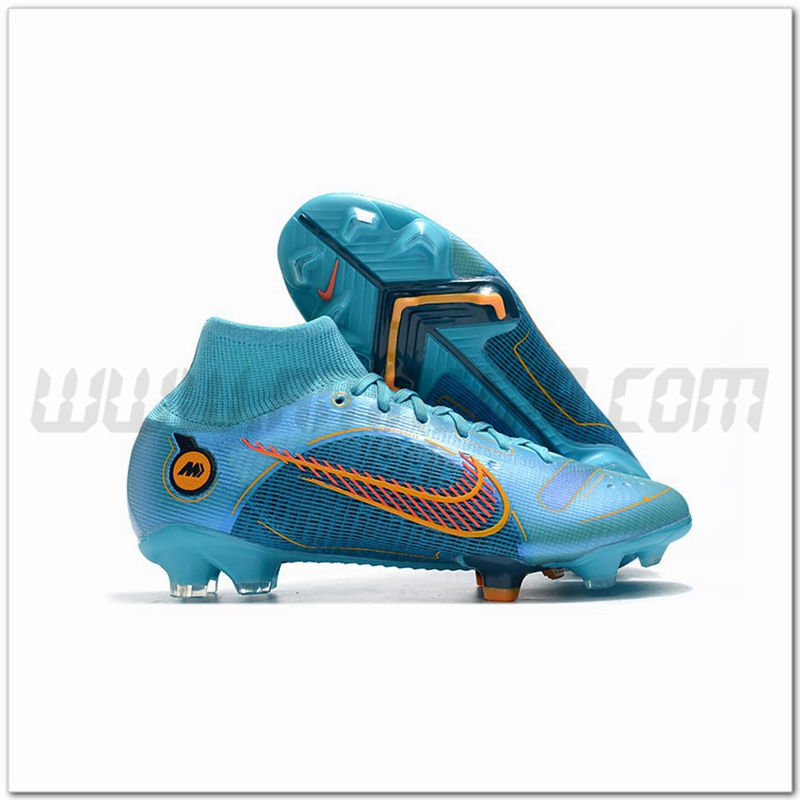 Nike Scarpe da Calcio Mercurial Superfly 8 Elite FG Blu