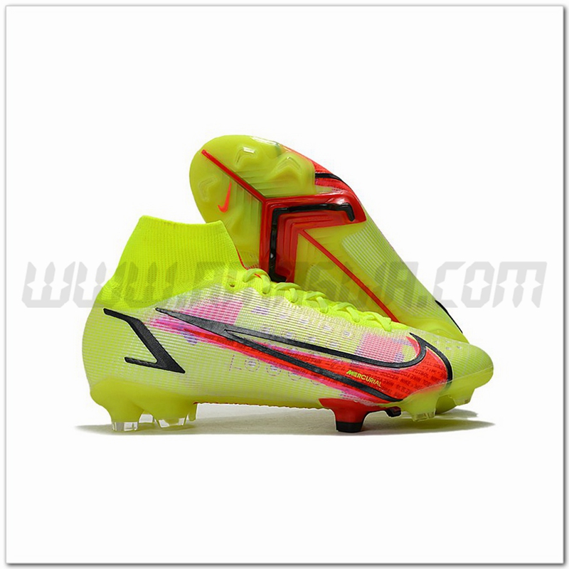 Nike Scarpe da Calcio Superfly 8 Elite FG Giallo