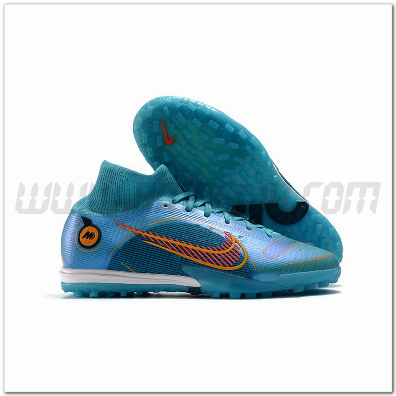 Nike Scarpe da Calcio Mercurial Superfly 9 Elite TF Blu