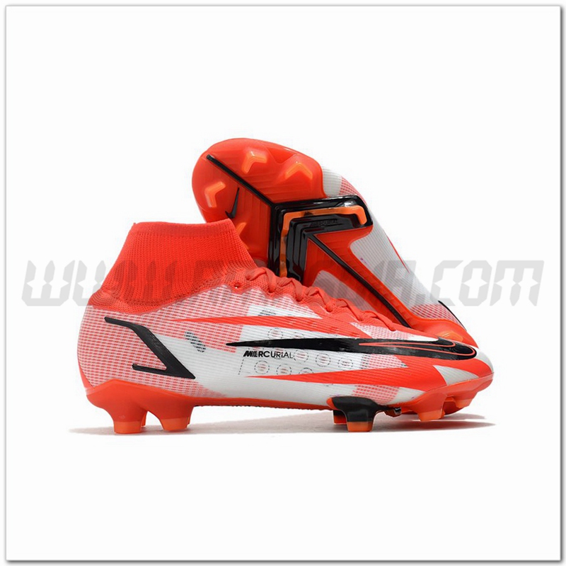 Nike Scarpe da Calcio Superfly 8 Spark Positivity CR7 Elite FG Rosso