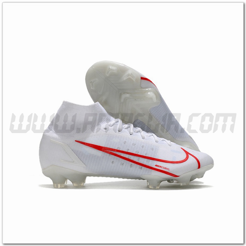 Nike Scarpe da Calcio Superfly 8 Elite FG Bianco