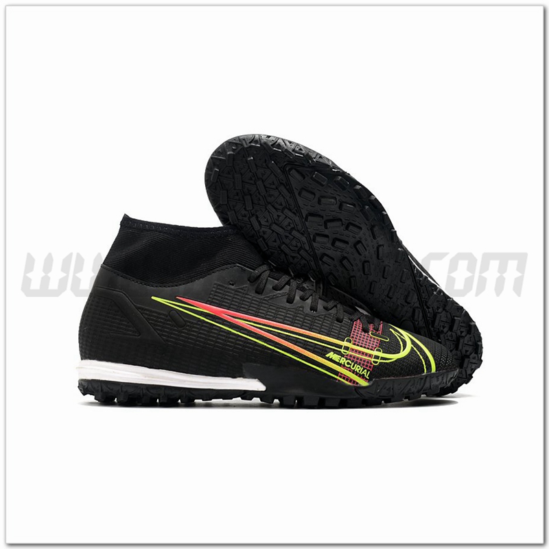 Nike Scarpe da Calcio Superfly 8 Academy TF Nero