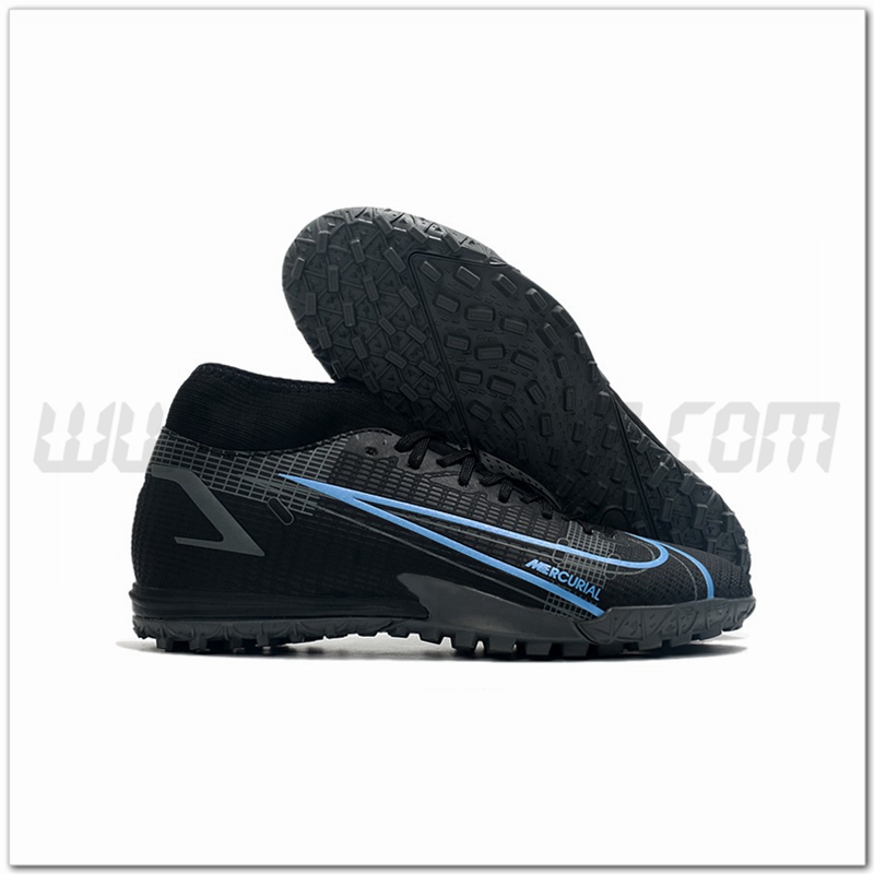Nike Scarpe da Calcio Superfly 8 Academy TF Nero