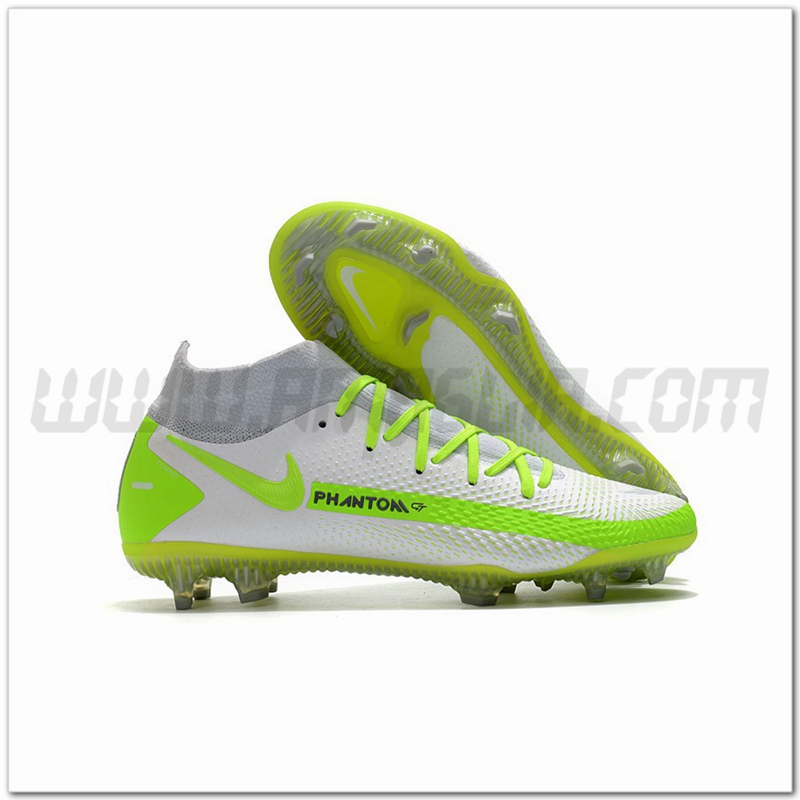 Nike Scarpe da Calcio Phantom GT Elite Dynamic Fit FG Bianco