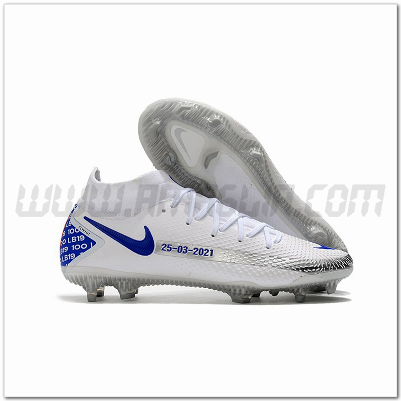 Nike Scarpe da Calcio Phantom GT Elite Dynamic Fit FG Bianco