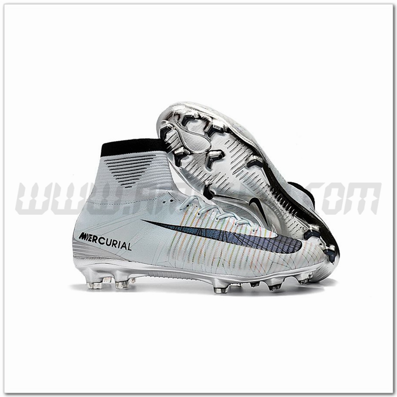 Nike Scarpe da Calcio Mercurial Superfly V CR7“Melhor” FG Azzurro