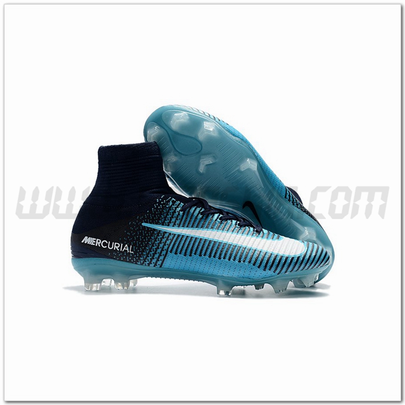 Nike Scarpe da Calcio Mercurial Superfly V FG Blu