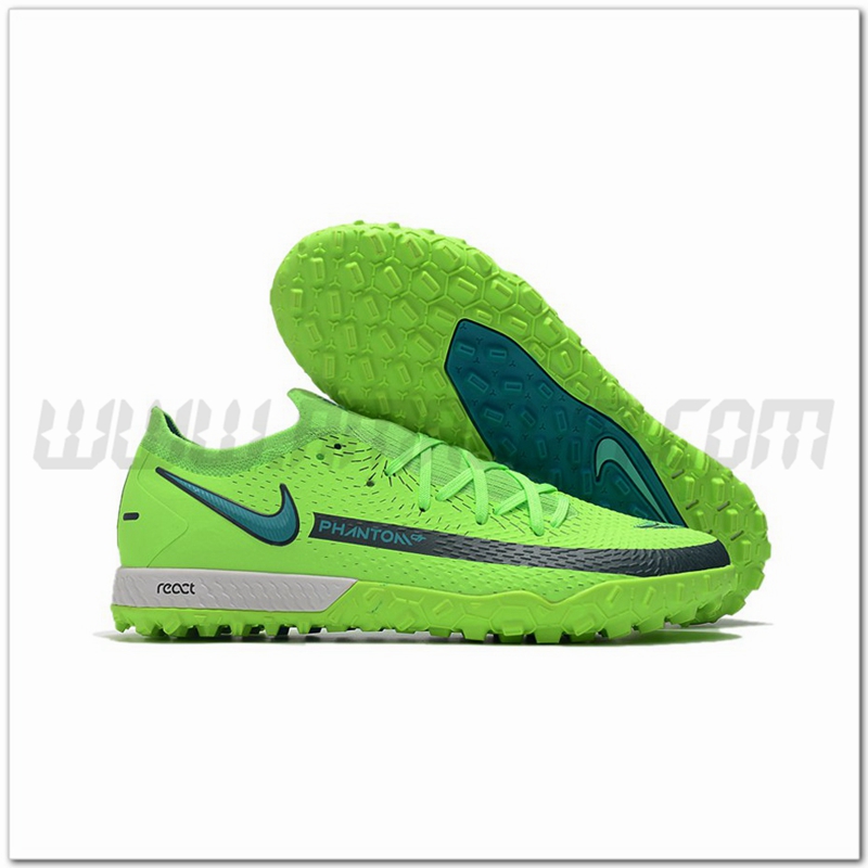 Nike Scarpe da Calcio Phantom GT Pro TF Verde