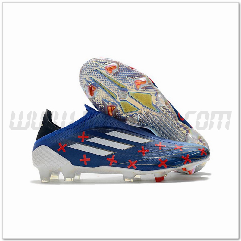 Adidas Scarpe da Calcio X Speedflow+ FG Marines blu