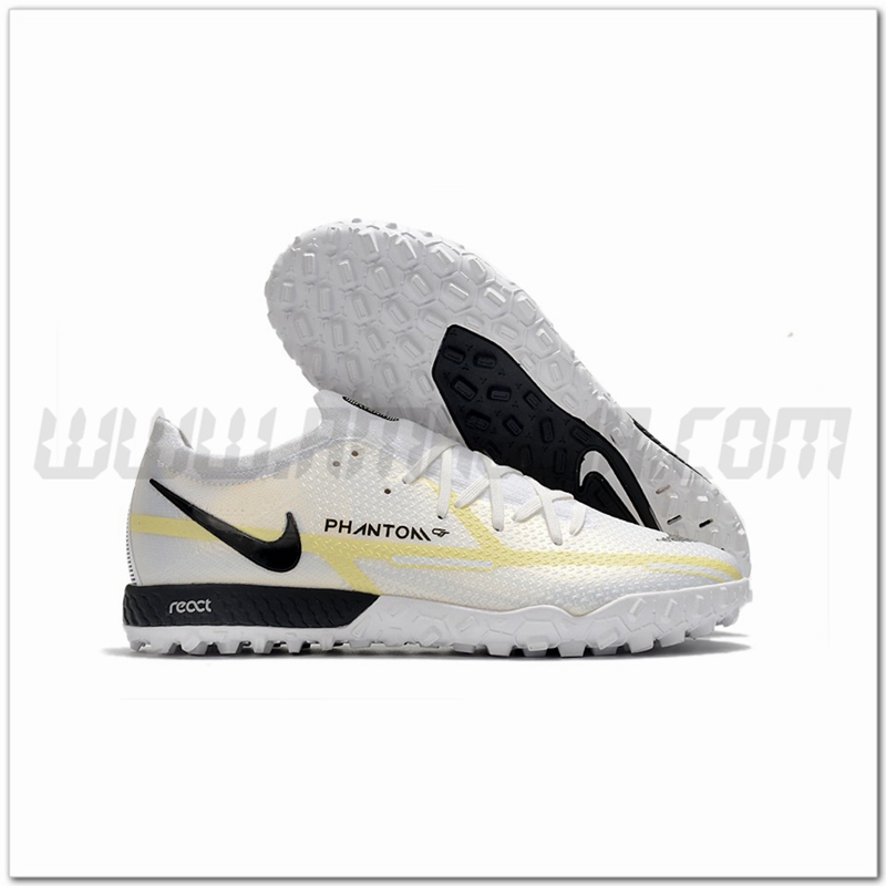 Nike Scarpe da Calcio Phantom GT Pro TF Bianco