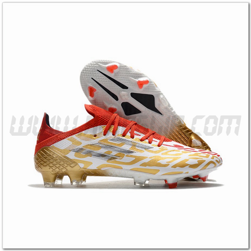 Adidas Scarpe da Calcio X Speedflow.1 FG Bianco