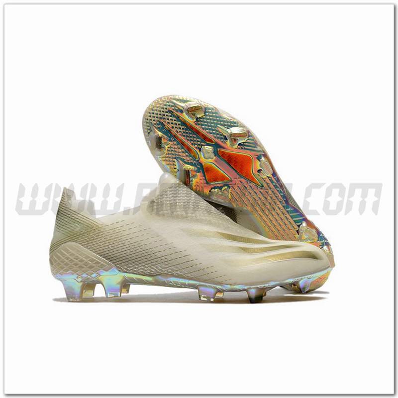 Adidas Scarpe da Calcio X Ghosted FG39-45 D'oro