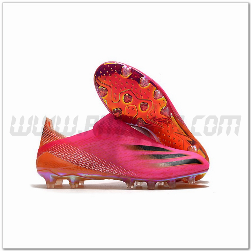 Adidas Scarpe da Calcio X Ghosted AG Rosa