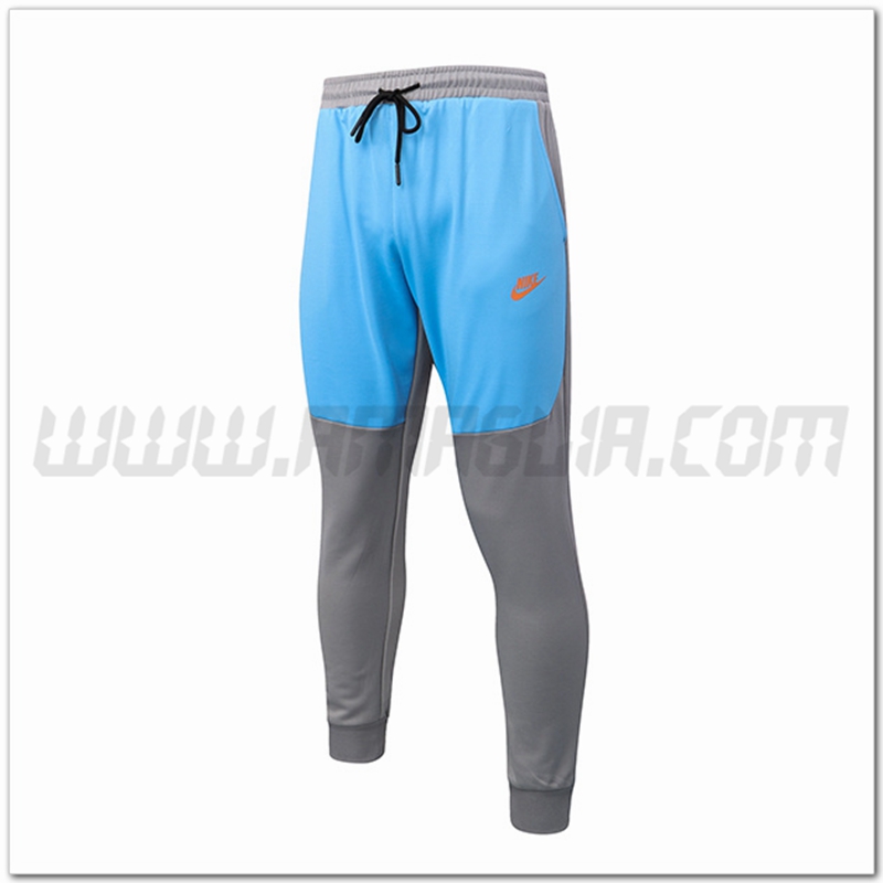 Pantaloni Allenamento NIKE Blu/Grigio 2022 2023