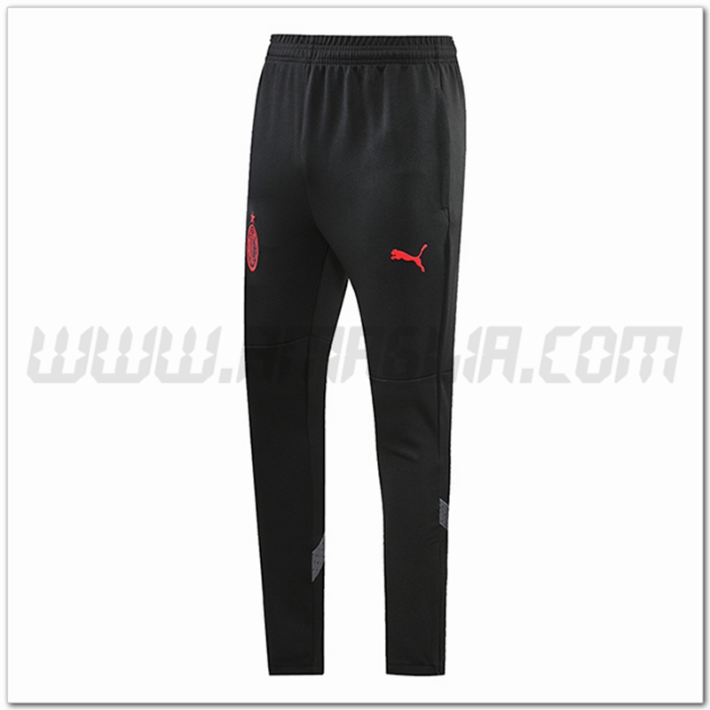 Pantaloni Allenamento AC Milan Nero 2022 2023 -04