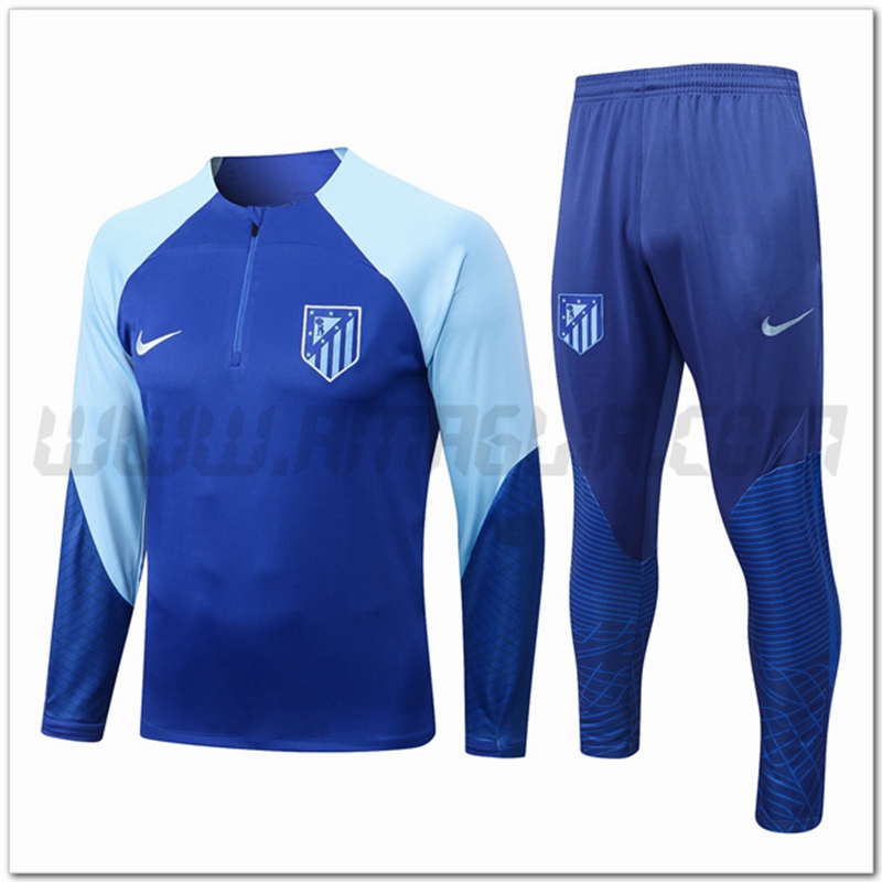 Tuta Allenamento Atletico Madrid Blu marino 2022 2023