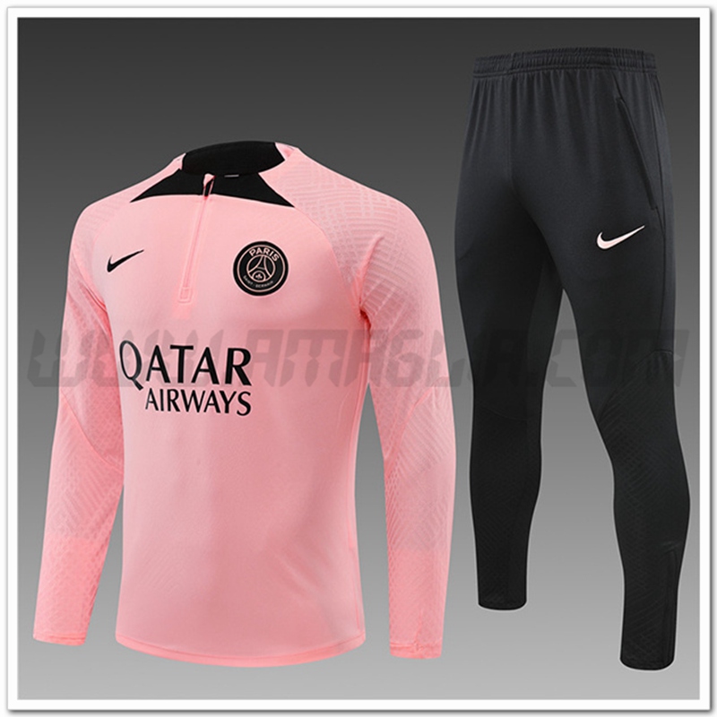 Tuta Allenamento PSG Bambino Rose 2022 2023