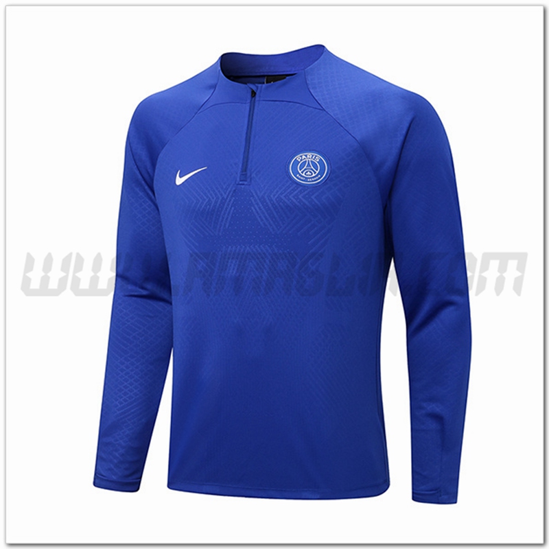 Felpa Allenamento PSG Blu 2022 2023