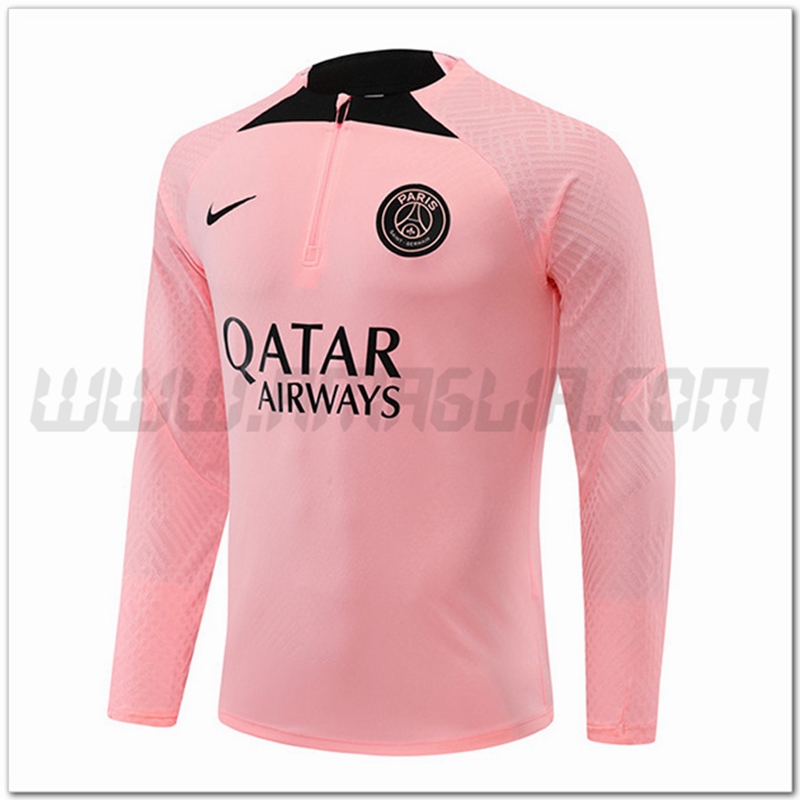 Felpa Allenamento PSG Rose 2022 2023