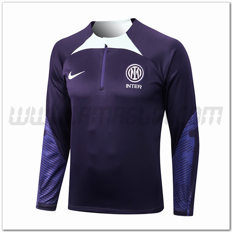 Felpa Allenamento Inter Milan Porpora 2022 2023