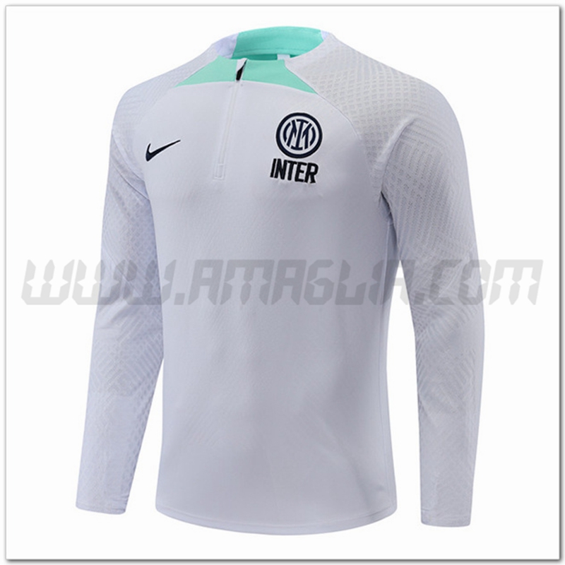 Felpa Allenamento Inter Milan Grigio 2022 2023