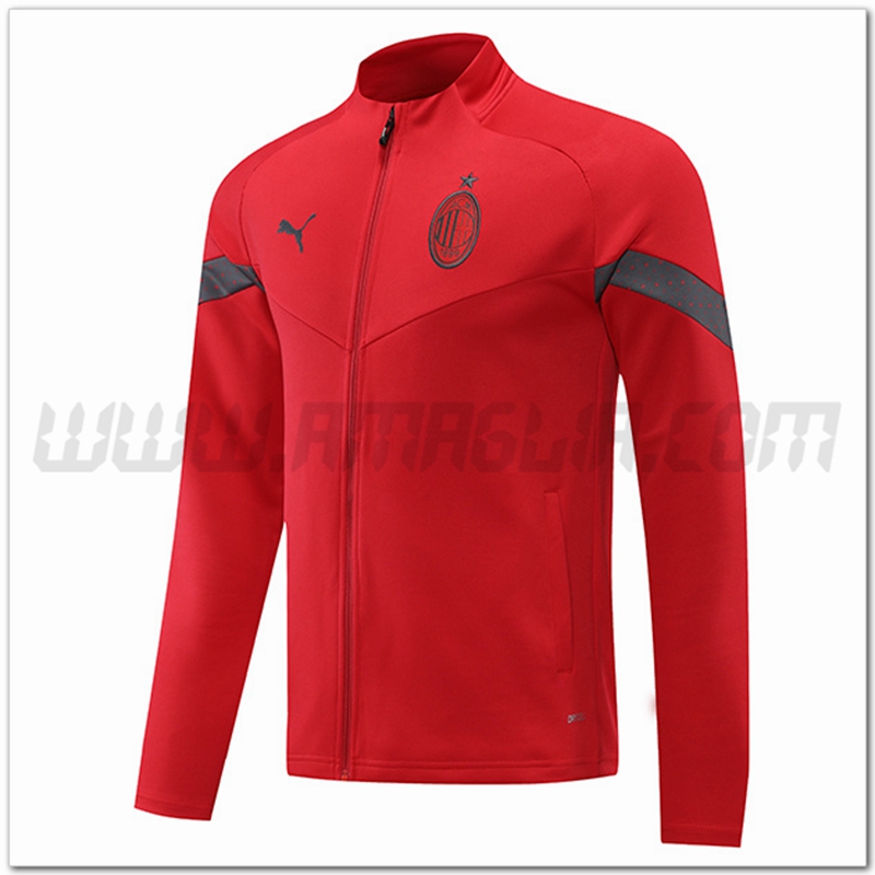 Giacca Calcio AC Milan Rosso 2022 2023