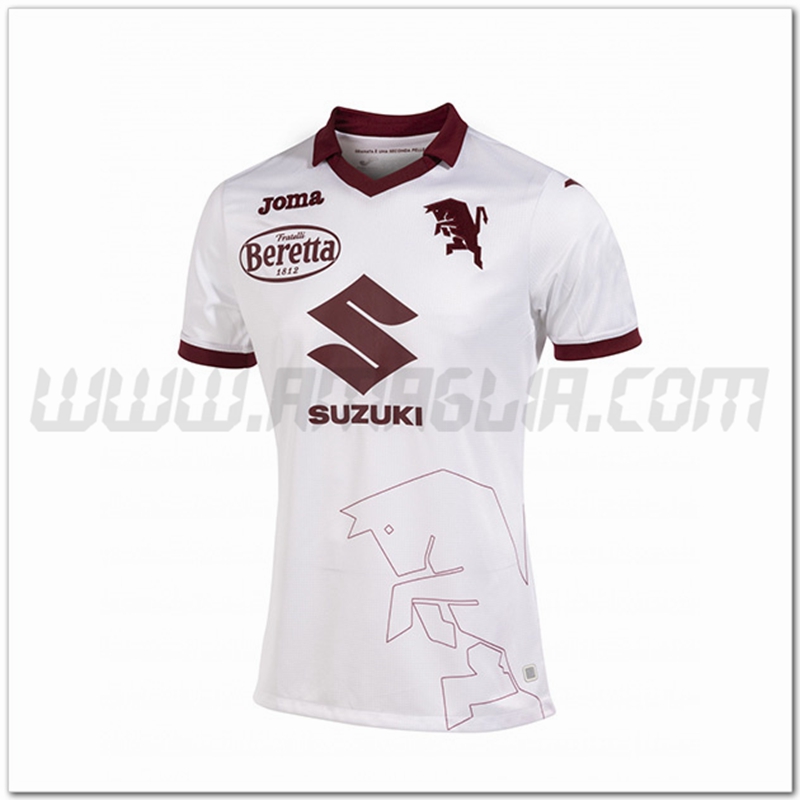 Torino Seconda Nuovo Maglia 2022 2023 Bianco