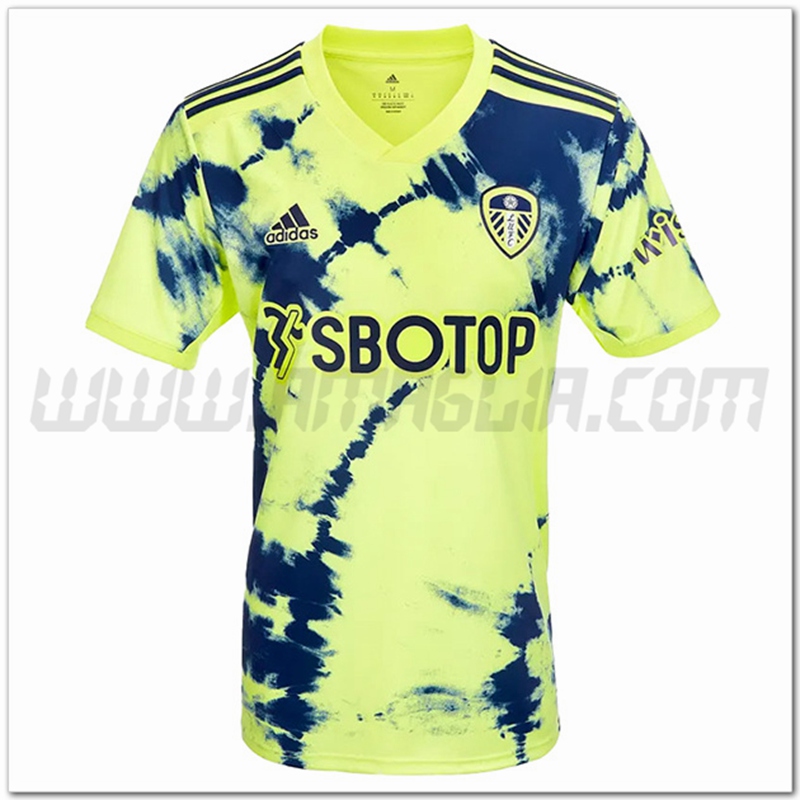 Leeds United Seconda Nuovo Maglia 2022 2023 Giallo