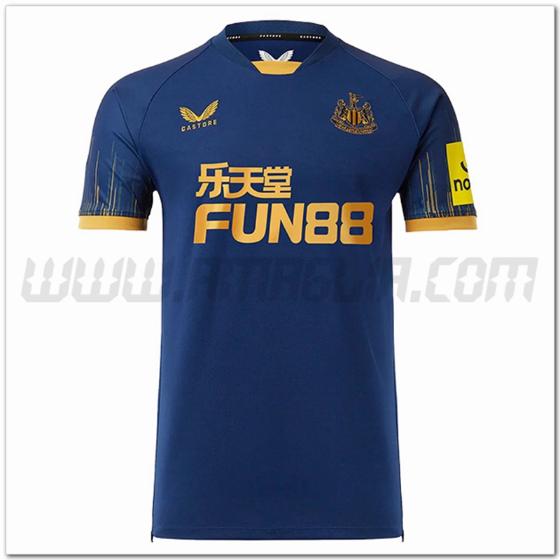 Newcastle United Seconda Nuovo Maglia 2022 2023 Blu Marino