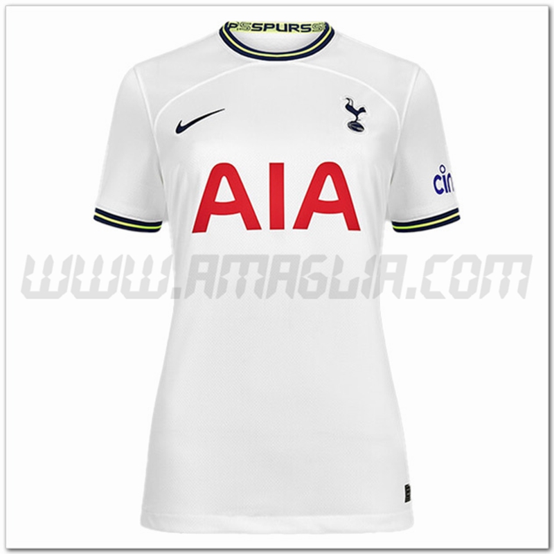 Prima Maglia Tottenham Hotspurs Donna 2022 2023