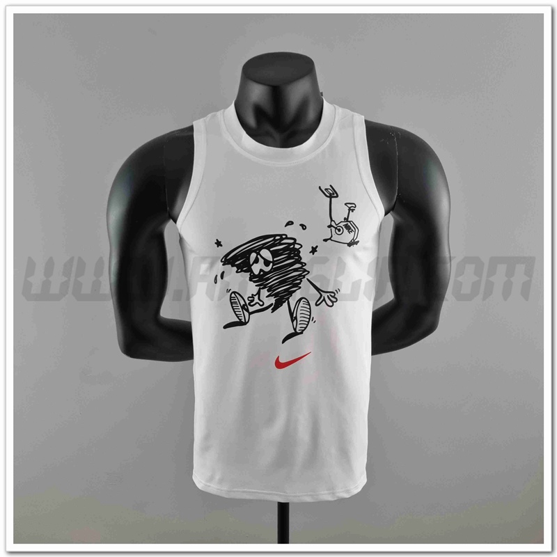 Canotta NBA Bianco #K000187