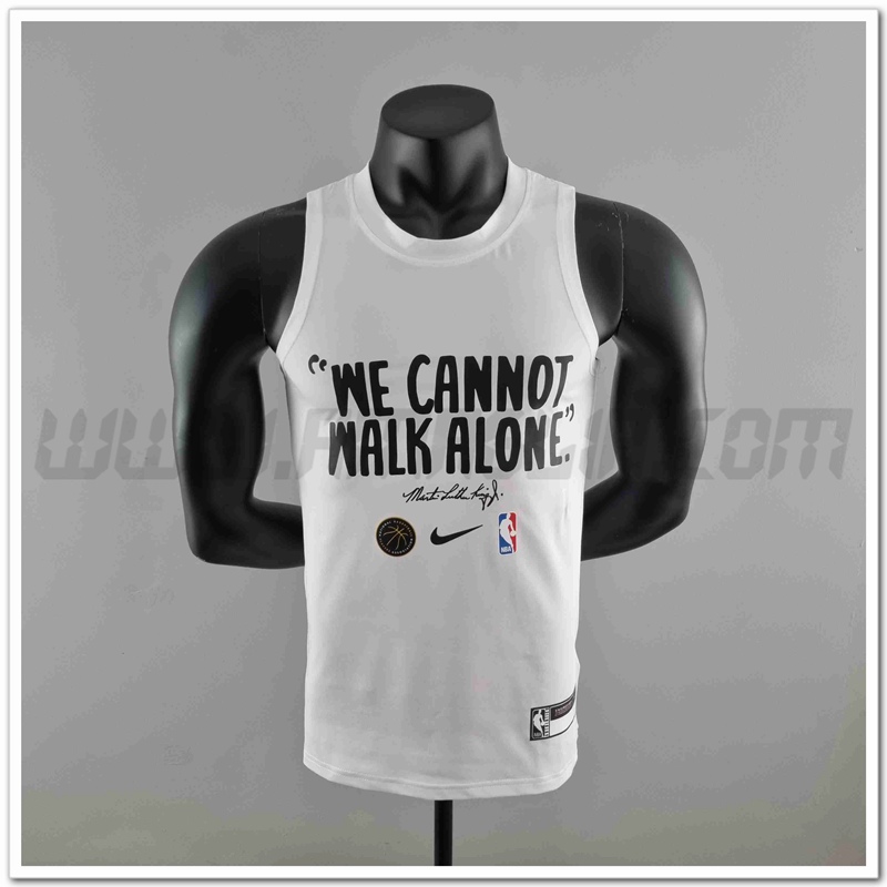 Canotta NBA Bianco #K000188