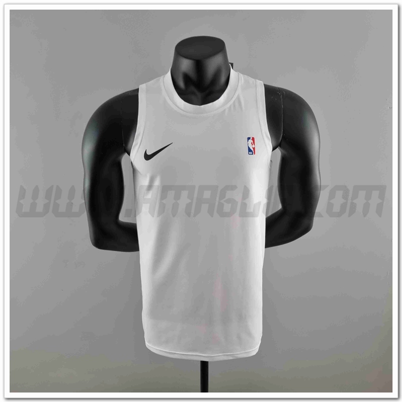 Canotta NBA Bianco #K000190