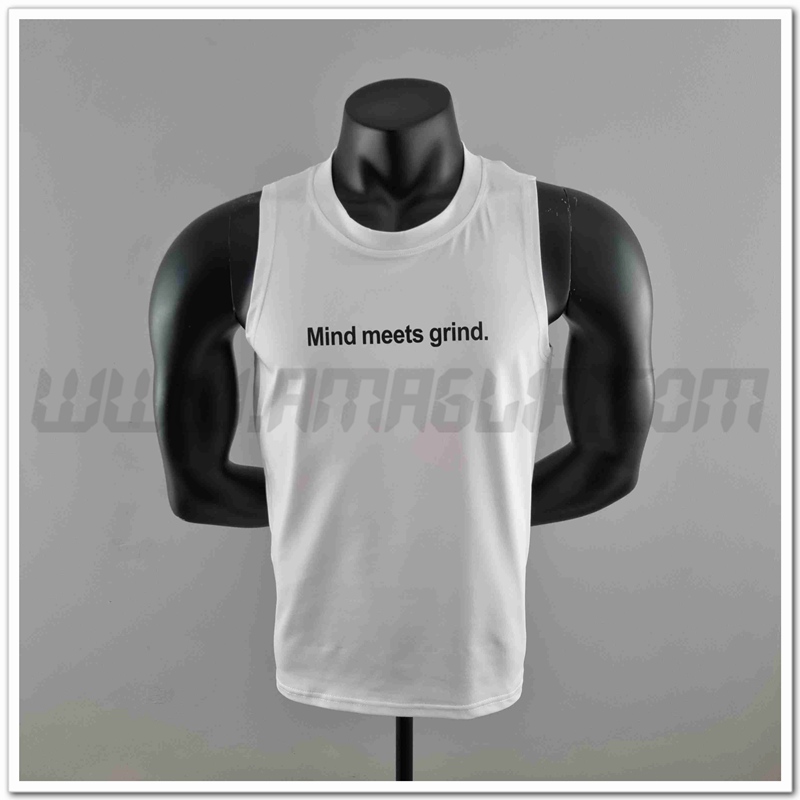 Canotta NBA Bianco #K000194