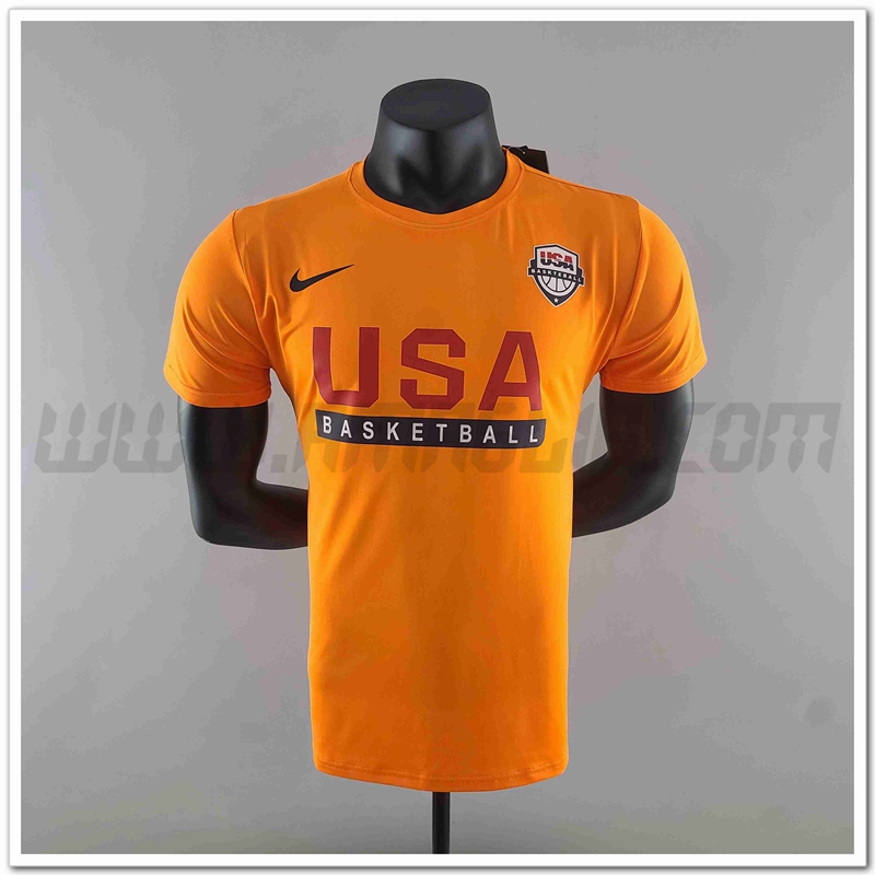 Maglietta NBA Arancia #K000209