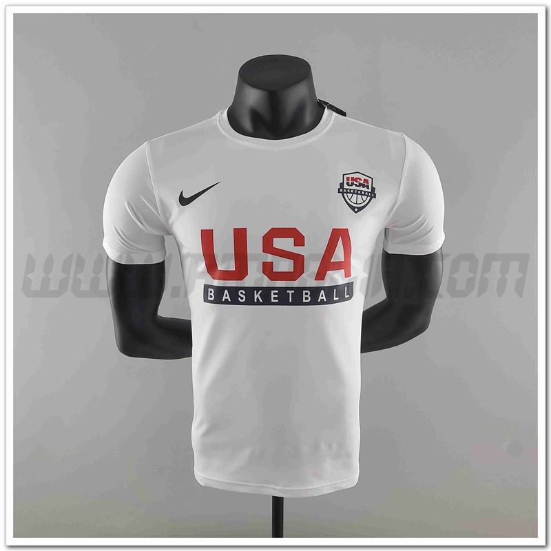 Maglietta NBA Bianco #K000211