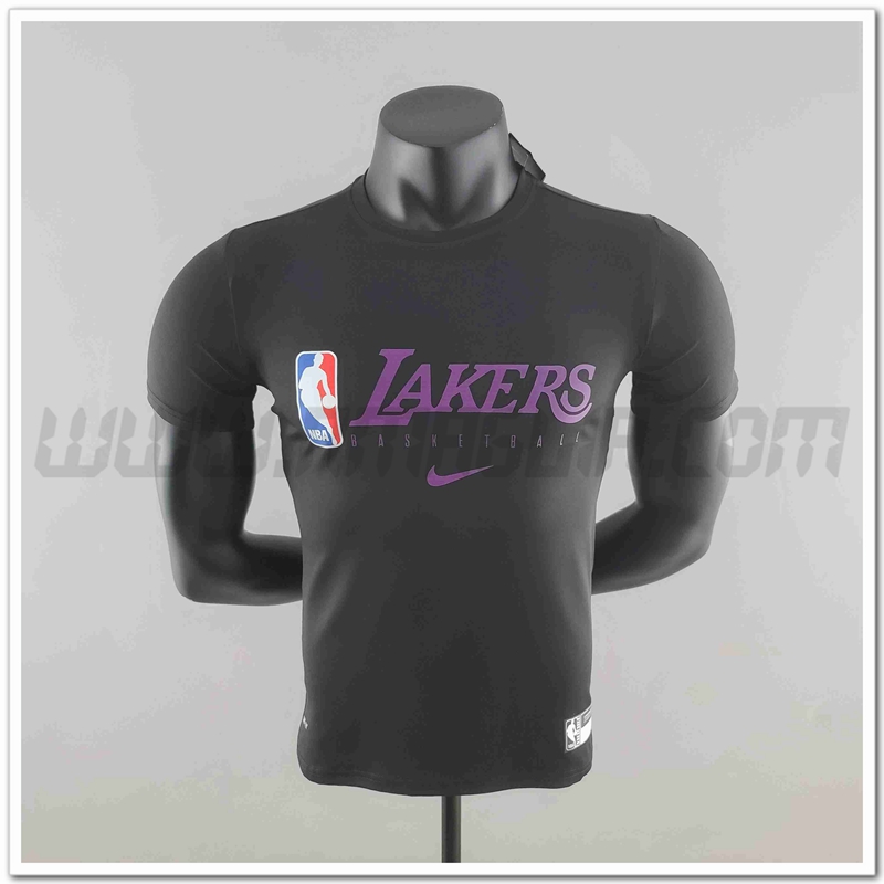 NBA Los Angeles Lakers Maglietta Nero #K000222