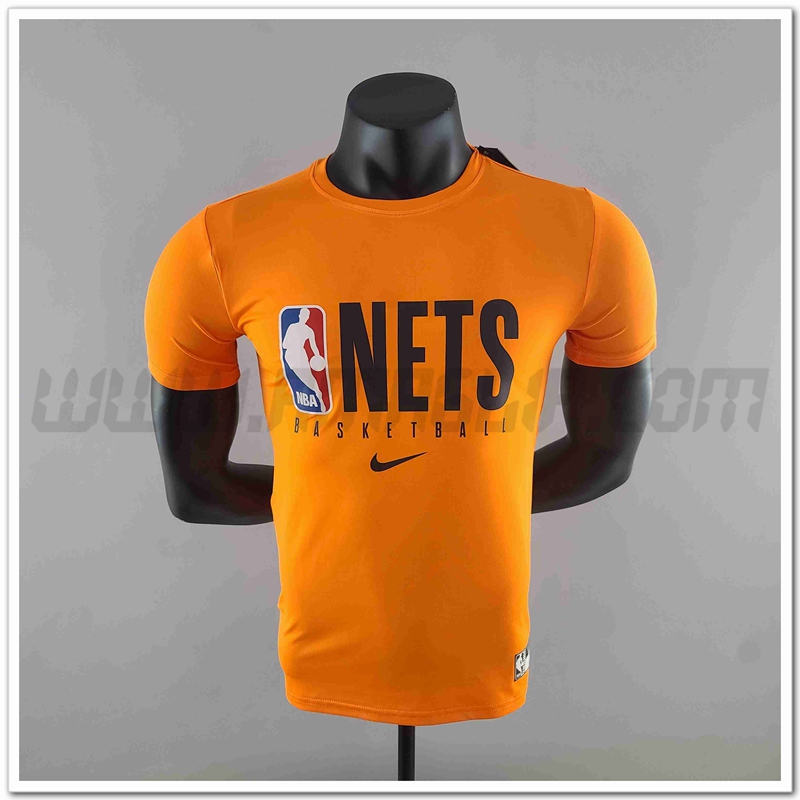 Maglietta NBA Nero Arancia #K000229