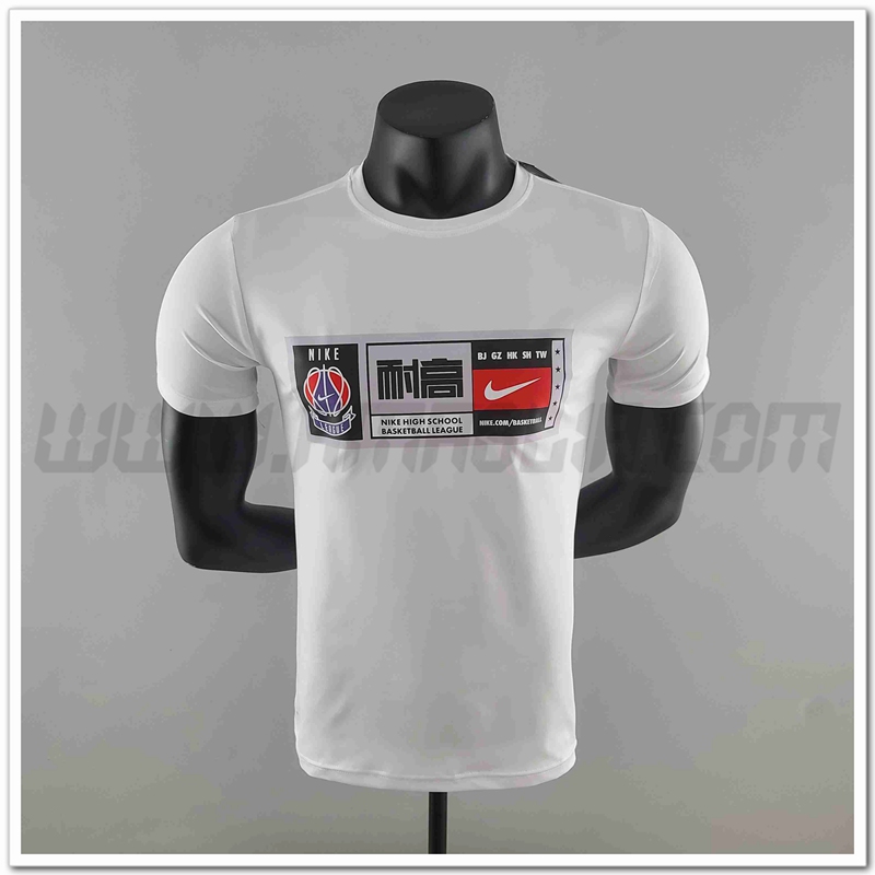 Maglietta NBA Bianco #K000237
