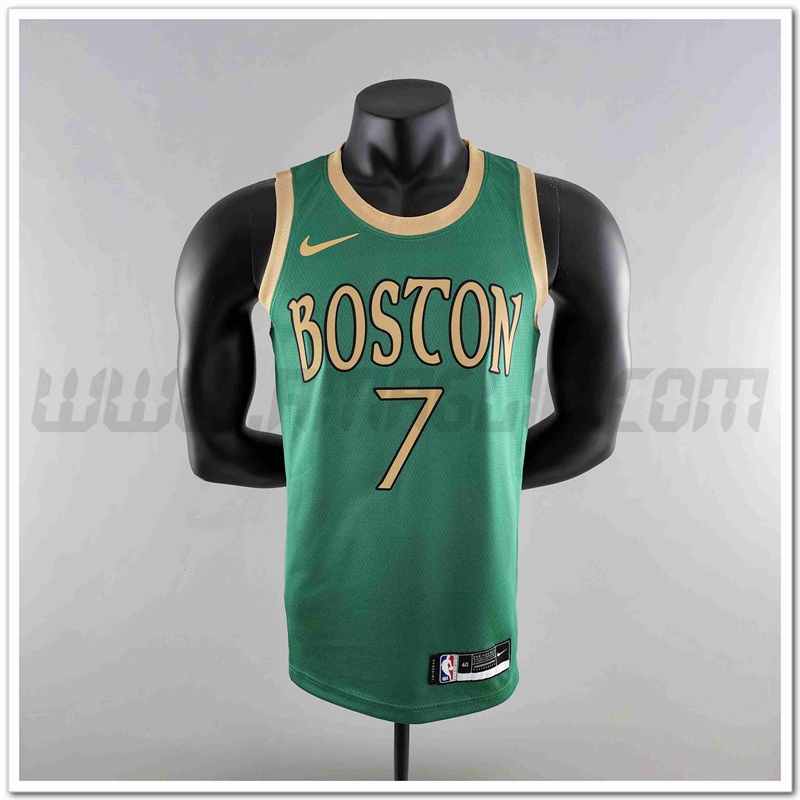 Maglia Boston Celtics (BROWN #7) 2020 Verde City Edition