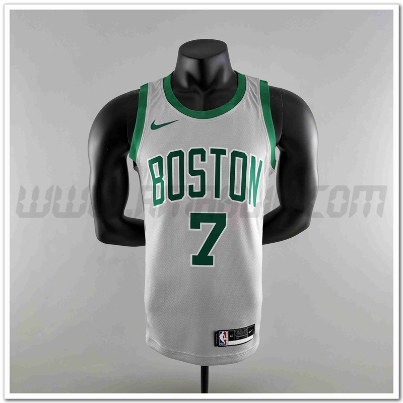 Maglia Boston Celtics (BROWN #7) Grigio